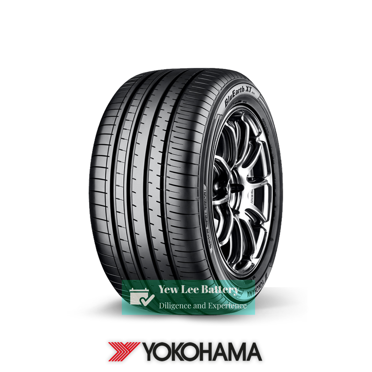 100%新品新品未使用　YOKOHAMA　BluEarth-XT　225/55R19　２本 タイヤ・ホイール